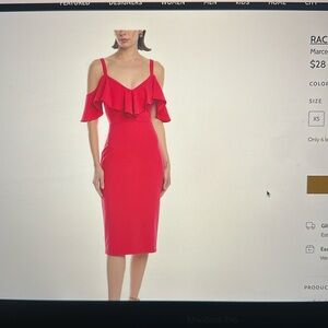 Rachel Roy pink bodycon dress